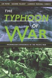 Cover of: The Typhoon of War: Micronesian Experiences of the Pacific War