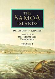 Cover of: The Samoa Islands: An Outline of a Monograph With Particular Consideration of German Samoa : Constitution, Pedigrees and Traditions With 3 Plates, 4 Maps and 44 illustra (Samoa Islands)
