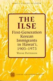 Cover of: The Ilse by Patterson, Wayne