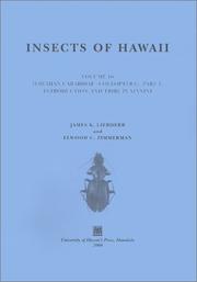 Cover of: Insects of Hawaii: a manual of the insects of the Hawaiian Islands, including an enumeration of the species and notes on their origin, distribution, hosts, parasites, etc.