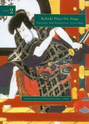 Cover of: Kabuki Plays on Stage by 