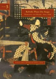 Cover of: Kabuki Plays on Stage by 