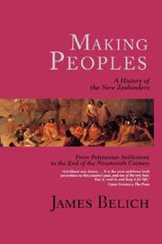 Cover of: Making Peoples by James Belich, James Belich