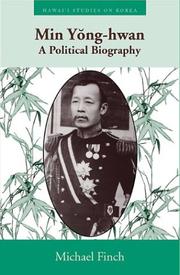 Cover of: Min Yong-Hwan: A Political Biography (Hawaii Studies on Korea)