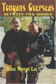 Cover of: Tongans Overseas by Helen Morton Lee, Helen Morton Lee