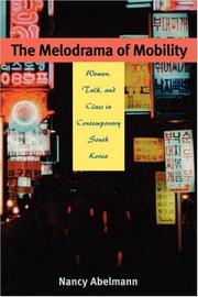 Cover of: Melodrama of Mobility (Paper)