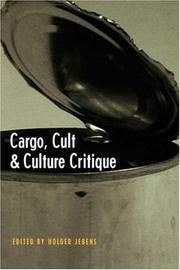 Cover of: Cargo, Cult and Culture Critique by Holger Jebens