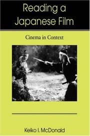 Reading a Japanese film by Keiko I. McDonald