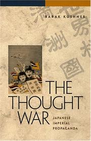 Cover of: The Thought War: Japanese Imperial Propaganda
