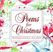 Cover of: Poems for Christmas by [poems selected by Elizabeth Bonner Kea] ; watercolors by Gail Roth.