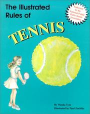 Cover of: The Illustrated Rules of Tennis (Illustrated Sports Series)
