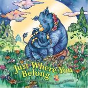 Cover of: Just where you belong
