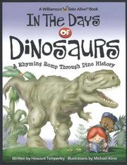 Cover of: In the days of dinosaurs: a rhyming romp through dino history