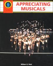 Cover of: Appreciating Musicals | William C. Reid