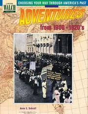 Cover of: Adventures from 1900-1920's (Choosing Your Way Through America's Past, Book 4)