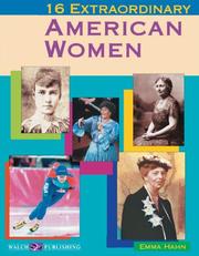Cover of: 16 Extraordinary American Women (Extraordinary Americans)