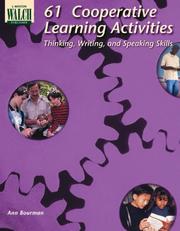 Cover of: 61 Cooperative Learning Activities: Thinking, Writing, and Speaking Skills