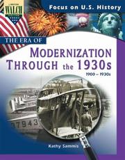 Cover of: The era of modernization through the 1930s