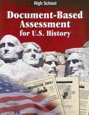 Cover of: Document-based Assessment for U.s. History