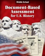 Cover of: Document-Based Assessment for U.S. History, Middle School by Kenneth Hilton
