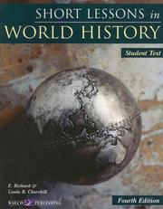 Cover of: Short Lessons in World History by E. Richard Churchill, Linda R. Churchill
