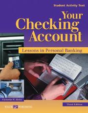 Your Checking Account by Victoria W. Reitz