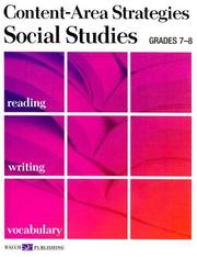 Book cover: Content-area Strategies | Walch