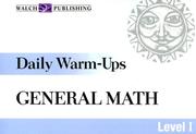 Cover of: Daily Warm-ups: General Math: Level I (Daily Warm-Ups)