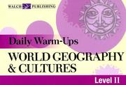 Cover of: Daily Warm-Ups: World Geography & Cultures: Level II (Daily Warm-Ups)