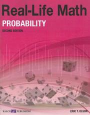 Cover of: Probability (Real-Life Math (Walch Publishing))