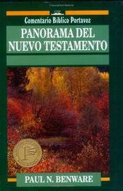 Cover of: Panorama del Nuevo Testamento by Paul Benware