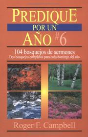 Cover of: Predique Por Un Ano (Predique Por Un Ano) (Predique Por Un Ano)