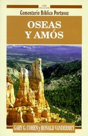 Cover of: Oseas y Amos: Hosea and Amos (Everyman's Bible Commentary)