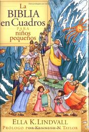 Cover of: La Biblia en cuadros para ninos pequenos: New Bible in Pictures for Toddlers