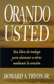 Cover of: Orando por usted by Howard A. Tryon