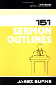 Cover of: 151 sermon outlines