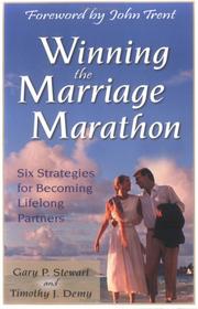 Cover of: Winning the marriage marathon: six strategies for becoming lifelong partners