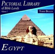 Cover of: Pictorial Library of Bible Lands-Egypt: Volume 7 (Pictorial Library of the Bible Lands)