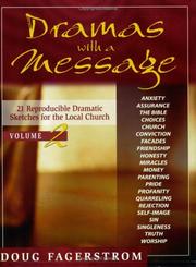 Cover of: Dramas with a Message, Vol. 2: 21 Reproducible Dramatic Sketches for the Local Church (Dramas with a Message)