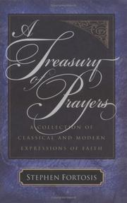 Cover of: A Treasury of Prayers by Stephen Fortosis