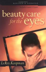 Cover of: Beauty Care for the Eyes