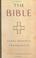 Cover of: Bible, The