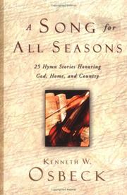 Cover of: Song for All Seasons, A | Kenneth W. Osbeck