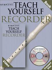 Cover of: Step One: Teach Yourself Recorder (Step One Teach Yourself)