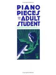 Cover of: Piano Pieces For The Adult Student by D. Agay