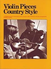 Cover of: Violin Pieces Country Style (Am32426)