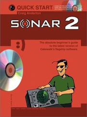 Cover of: Quick Start: Sonar 2 (Quick Start (Music Sales))