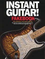 Cover of: Instant Guitar Fakebook by Peter Pickow