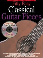 Cover of: Fifty Easy Classical Guitar Pieces | Jerry Willard
