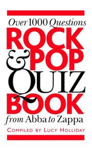 Cover of: Rock & Pop Quiz Book